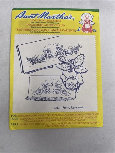 Iron Transfer Aunt Martha's Roses, Butterflies, Dragonflies, Hummingbirds, Heart - Picture 7 of 8