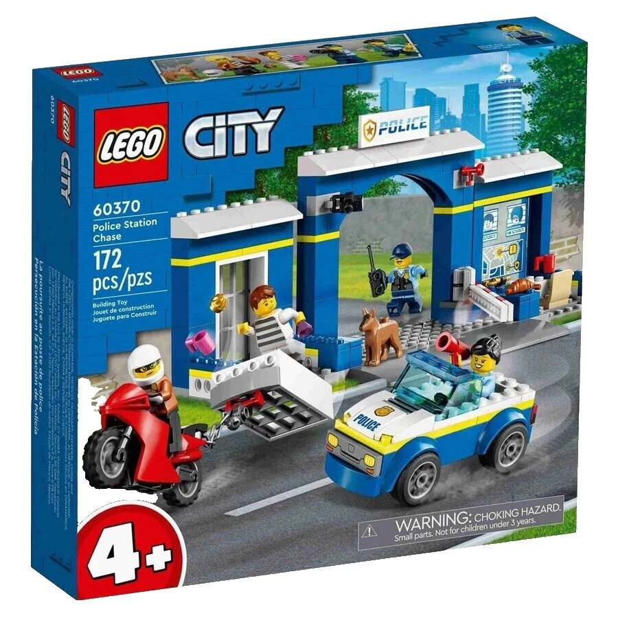 Caja de la estación de policía ciudad LEGO (r) juegos completos y paquetes