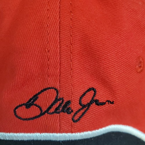 Cappello Budweiser Dale Earnhardt Jr #8 Racing Rosso Bianco Nero Cappellino Regolabile Vincitori - Foto 4 di 10