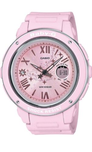 CASIO BABY-G BGA-150ST-4AJF Star Dial Series Analog Digital Watch Pink Women's - Afbeelding 1 van 8