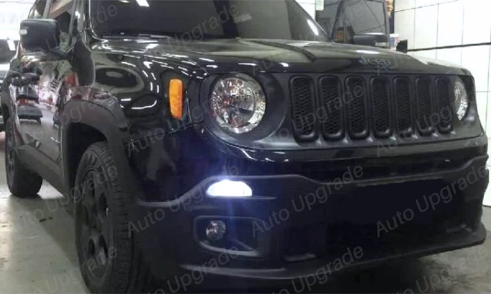 KIT FARI FULL LED PER JEEP RENEGADE H4 ANABBAGLIANTI + ABBAGLIANTI E LUCI DIURNE - Immagine 4 di 4