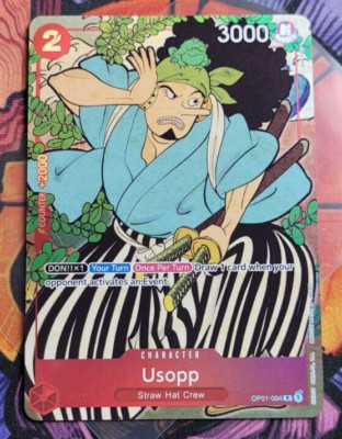 Usopp OP01-004 English Version 1st Anniversary Set Promo One Piece