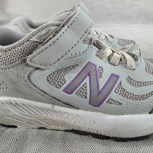New Balance 519 Running Shoes Baby Toddler Size 6.5 Easy On Gray Purple IT519PV - Picture 15 of 18