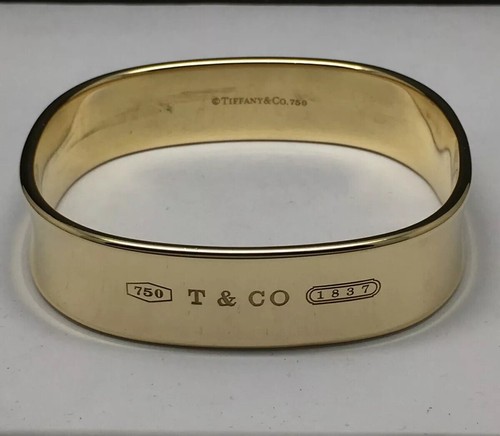 Tiffany \u0026 Co 18K Yellow Gold 1837 