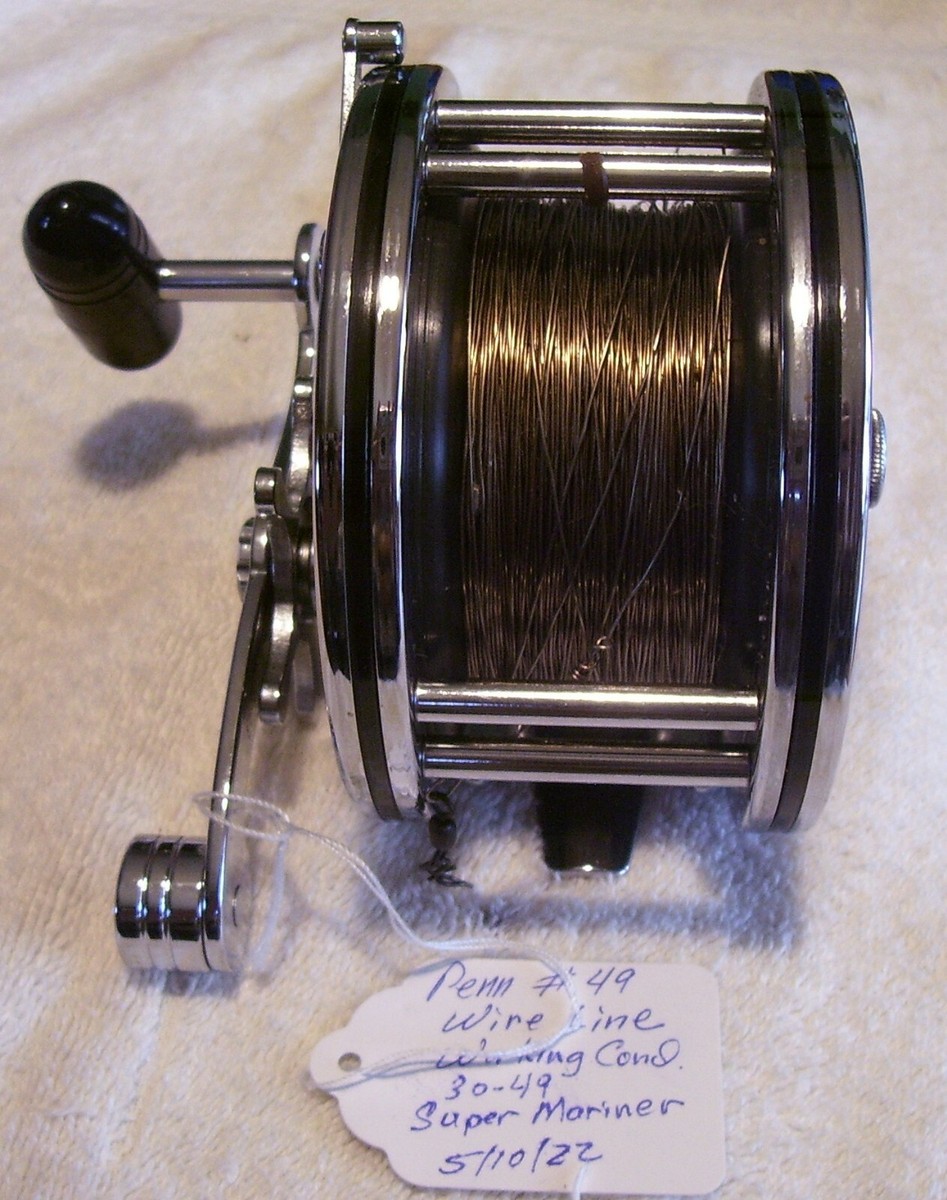 PENN№49SUPERMARINERスーパーマリナー BEAUTIFUL VINTAGE PENN #49 SUPER MARINER REEL 5/7/22