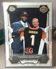 2015 BOWMAN NFL DRAFT 5X7 #19 CEDRIC OGBUEHI CINCINNATI BENGALS ROOKIE 83/199