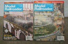 LOT OF 2 MODEL RAILROADER MAGAZINE AUGUST SEPTEMBER 1997 NORTHLANDZ PORT KELSEY
