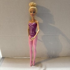 2013 MATTEL Barbie You Can Be Anything Ballerina Dancer Doll Pink Blonde