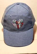 Women’s GOOD VIBES Blue Baseball Cap Adjustable SnapBack Hat Adult/Teens NEW