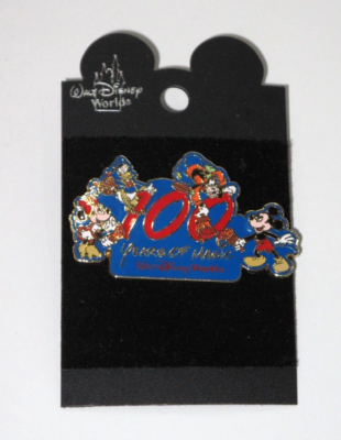 Walt Disney World Pin Mickey Mouse 100 Years Of Magic Donald Duck