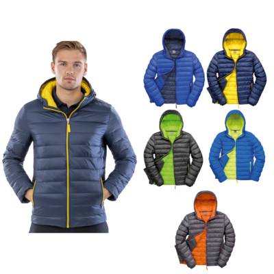 Result Urban Outdoor Herren Schneevogel Kapuzenjacke r194m -Winter Oberbekleidun