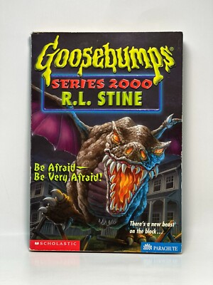 2nd Print #20 Be Afraid Be Very Afraid Goosebumps Series 2000 Original RL Stine