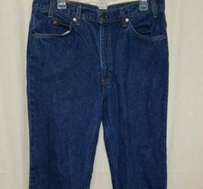 Vtg Levis Orange Tab 20517 0217 Jeans Mens 36x34 Zipper Straight Fit Made In USA