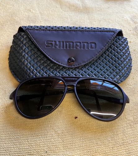 Gafas de Shimano Rara Vintage Tonos pesca Bolsa Retro Hecho en | eBay