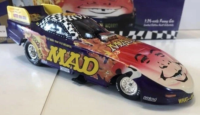 JERRY TOLIVER MAD MAGAZINE RACING 1998 PONTIAC FIREBIRD COCHE DIVERTIDO POR ACCIÓN Foto 2 de 4