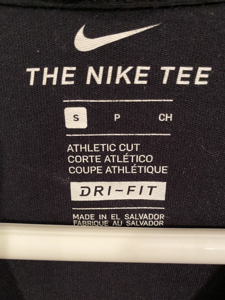 The Nike Elite Tee Teen Athletic Black Long Sleeve Shirt Size Mens