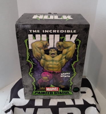 The Incredible Hulk Painted Statue Lambert MARVEL BOWEN Designs MIB /2500
