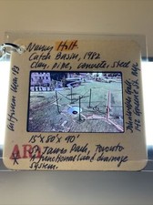 Nancy Holt “Catch Basin” Vintage 35mm Slide Art Keychain 238