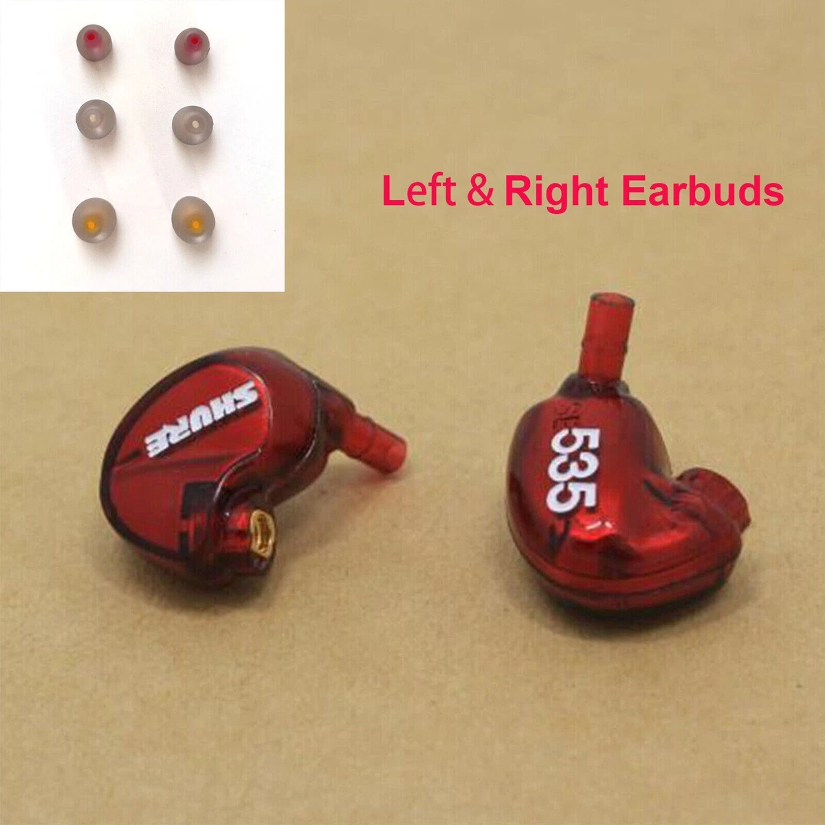 Shure SE535 Red Headphones for sale | eBay