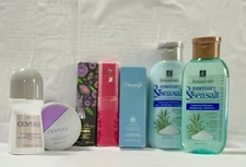 Avon Perfume Mix Bundle With Roll On Deodorant And Body Cream Shampoo /c