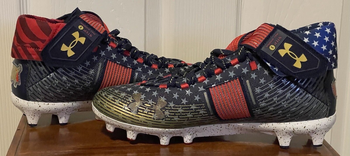 Under Armour Highlight MC LE Football Cleats USA 3025740-100 Men\'s Sz 8 & 13 NEW Under Armour Highlight MC LE  main image 2