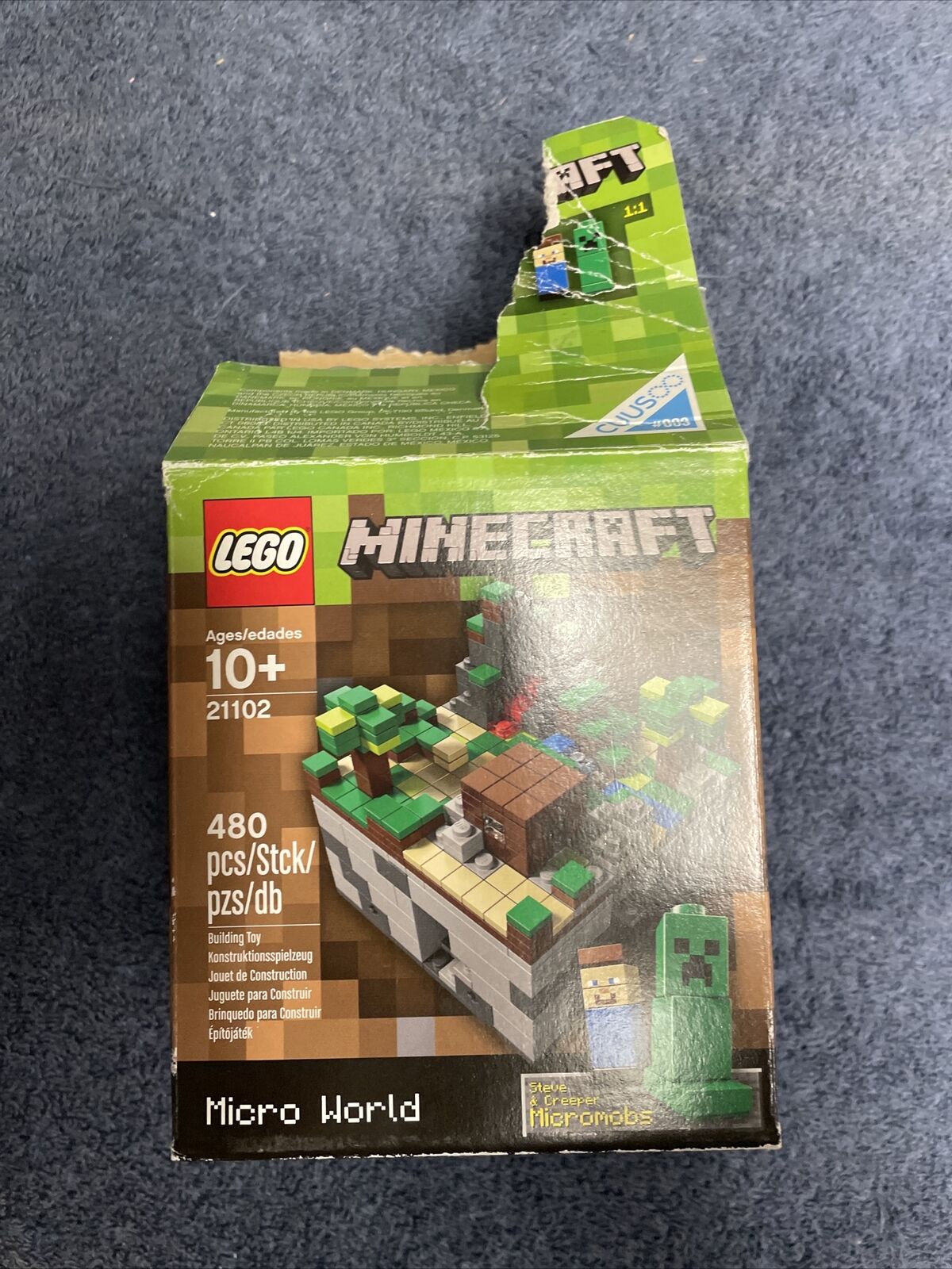 Lego Minecraft complete collection of original sets 21102, 21105, 21106,  2110