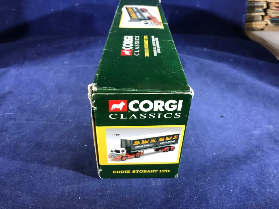 P-60 CORGI 1:50 SCALE DIE CAST TRUCK - FODEN S21 ARTIC TRAILER WITH 2 CONTAINERS - Image 2 of 4