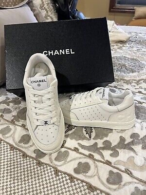 Brand new Chanel white sneakers runners trainers 37 | eBay Brand new Chanel white sneakers runners trainers 37 | eBay