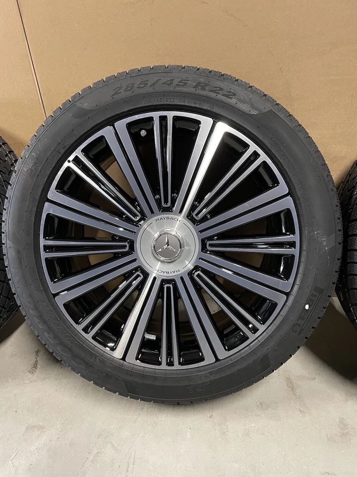 Original Mercedes X167 GLS Maybach 580 600 22" Winterräder NEU DOT24-25 MWST - Bild 3 von 4