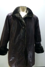 P.a Originals Thk Faux Fur B/u Winter Fuzzy Lined Winter Coat Womens Sz 2x Plus