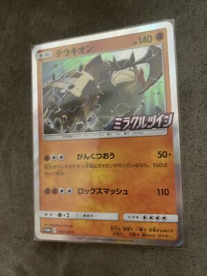 Pokemon Card Japanese - Terrakion 360/SM-P PROMO - NM | eBay