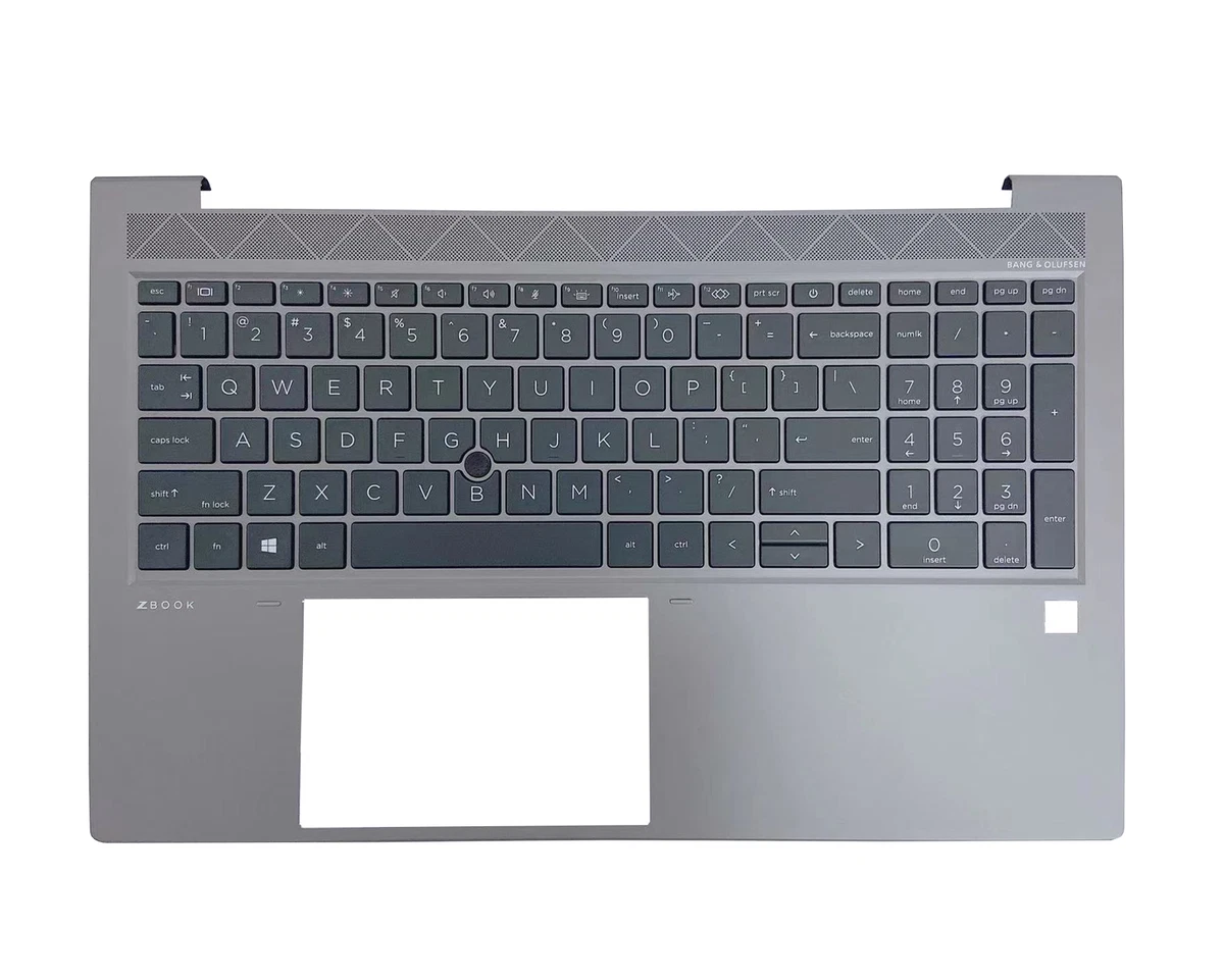 M35847-001 For HP ZBook Firefly 15 G7 G8 Palmrest US Backlit  