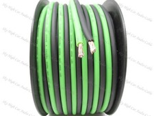 100 ft TRUE 8 Gauge AWG GR/BK Sky High Car Audio Speaker Wire Car Home Audio