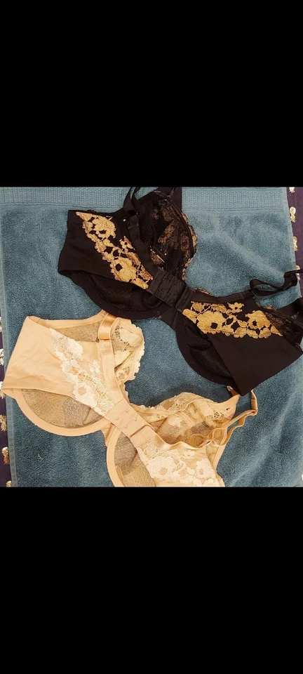 Lote Sujetador con Aros Wacoal 34ddd Estilo 851112 Negro Desnudo Foto 2 de 3