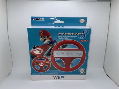 Hori Mario Kart 8 Racing Wheel Mario For Nintendo Wii U Brand New