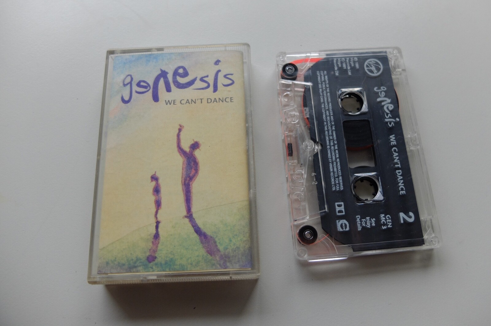 Genesis : We Can't Dance - Audio Cassette Tape (Virgin UK 1991)