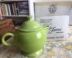 Fiesta Fiestaware Chartreuse Covered Teapot w Box - Retired  1997-1999