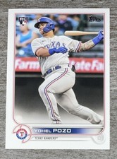 Yohel Pozo RC 2022 Topps Series 2 Texas Rangers #649  *H842*