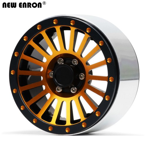 Cerchio ruota mozzo in alluminio 2,6" Beadlock 12 mm per RC 1/10 assiale RB10 Ryft KM YIKONG - Foto 62 di 144