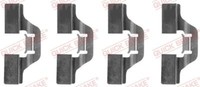 Quick Brake 109-1211 ZubehöRsatz, Scheibenbremsbelag FüR Renault Seat Skoda