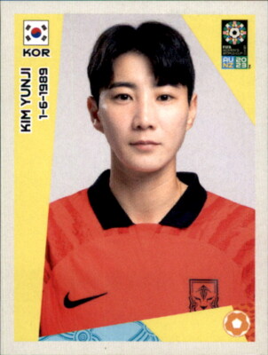Frauen Women WM World Cup 2023 Sticker 572 - Kim Yun-ji - Südkorea