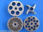 4-pc #12 Meat Grinder plate knife 3/16", 5/16" & 5/8" Set Hobart Lem Cabelas etc