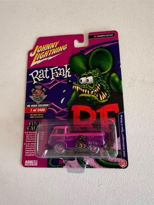JOHNNY LIGHTNING WHITE LIGHTNING CHASE RAT FINK 1965 VW TYPE 2