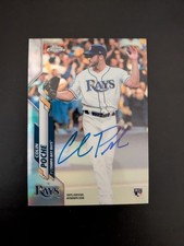 2020 Topps Chrome #RA-CPO COLIN POCHE Rookie Autograph Refractor /499