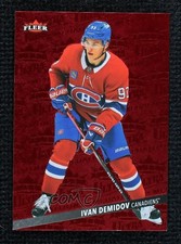 2025-26 Upper Deck Fleer Ultra Medallions Ruby Red 39/50 Ivan Demidov #M-7 0s0n
