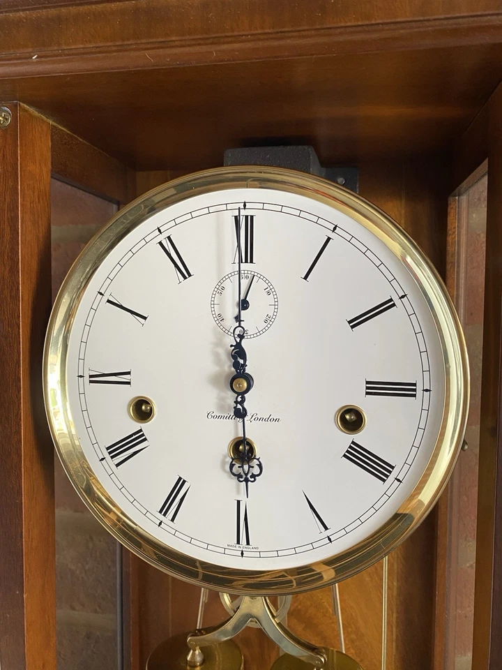 Comitti Of London Weight Driven Vienna Chiming Wall Clock - Image 4 of 4