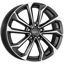 ALLOY WHEEL DEZENT KS DARK 6.5X16 5X114.3 GUNMETAL/POLISHED 0LT