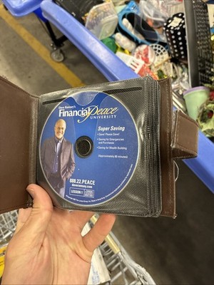 Dave Ramsey Financial Peace University Super Saving CDs 15 disc with case