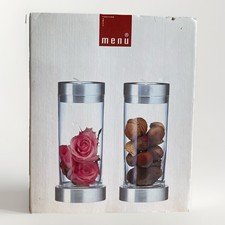 Kerzenhalter Teelichthalter Vase-MENU Design VEA Galerie Licht Dänemark Neu OVP
