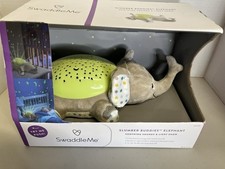 Summer Infant Slumber Buddies Gray Elephant Spothing Sounds Liight Show